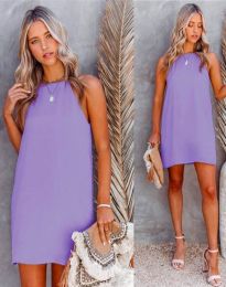 Obleka - koda 6387 - vijolična