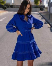 Obleka - koda 00155 - 2 - modra