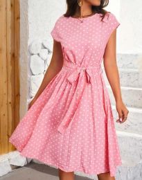 Obleka - koda 55065 - 1 - roza