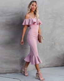 Obleka - koda 9726 - 3 - roza
