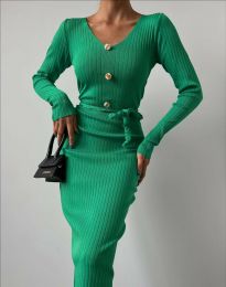 Obleka - koda 50922 - zelená