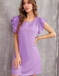 Obleka - koda 6297 - vijolična