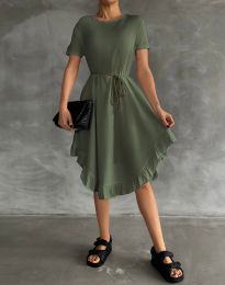 Obleka - koda 30800 - olivno zelena