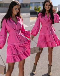 Obleka - koda 00155 - 4 - roza
