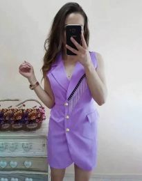 Obleka - koda 9411 - vijolična