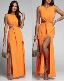 Obleka - koda 3321 - oranžna