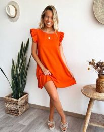 Obleka - koda 00570 - 3 - oranžna
