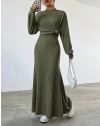 Obleka - koda 32999 - olivno zelena